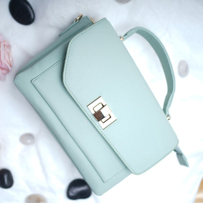 Bagmire |Women's Sling Bag With Adjustable Crossbody Strap-sky blue