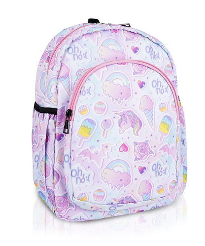 Bagmire Girls' Unicorn Magic Waterproof Backpack-School Bag for Kids