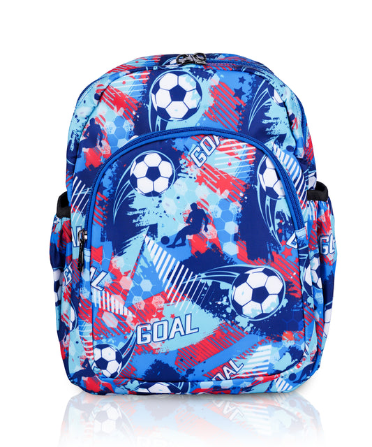 Bagmire " Goal Getter" Football Print Backpack For-Boys