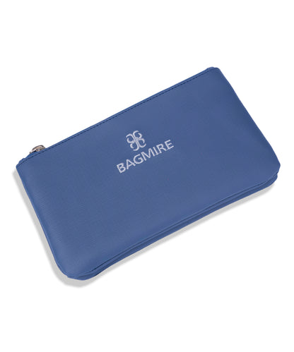 Bagmire Multi-Compartment Wristlet Pouch - Stylish PU Leather Clutch with Zipper Pockets
