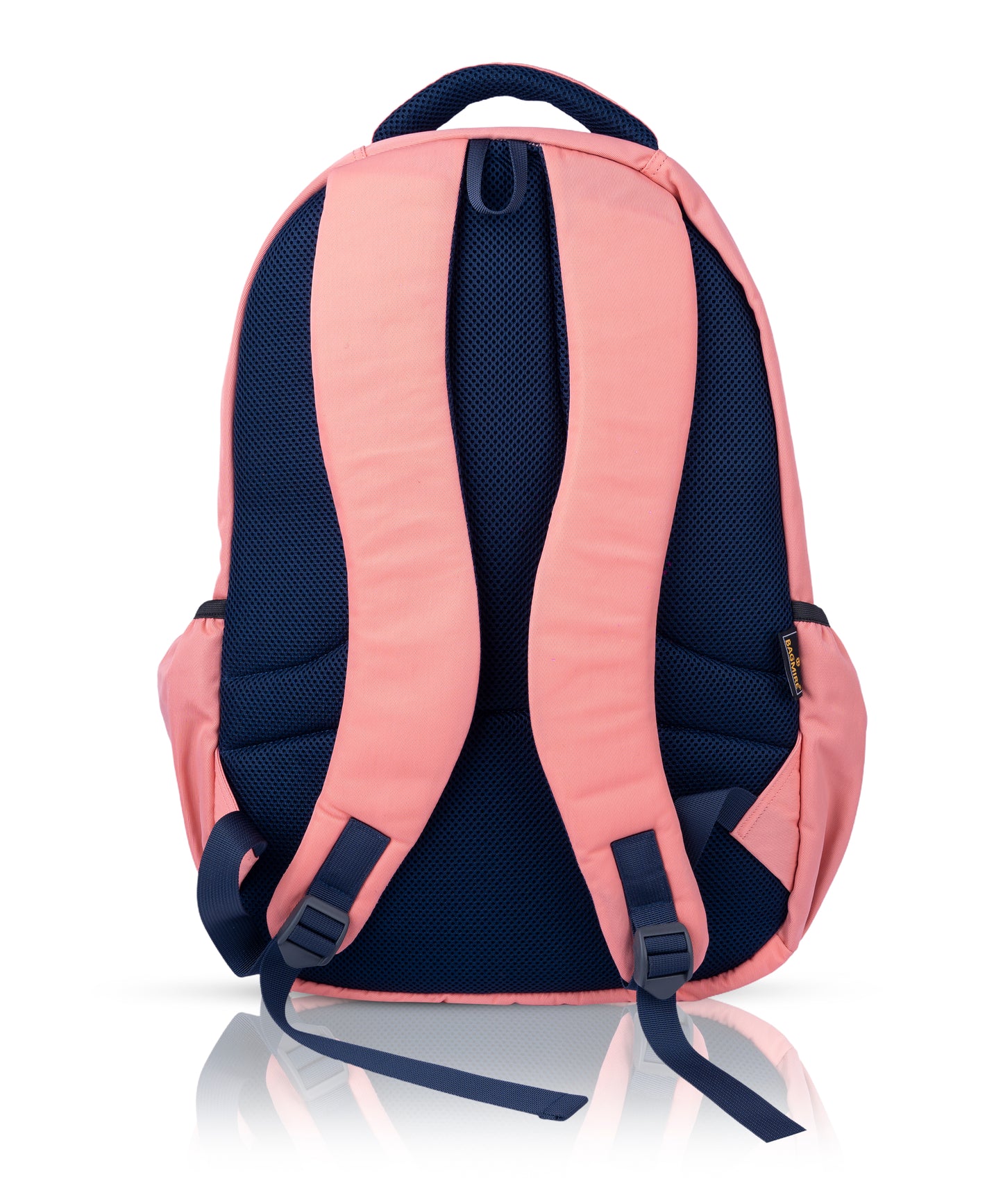 Bagmire Blush Pink Waterproof Backpack | Stylish Laptop School Bag for Women/Girls