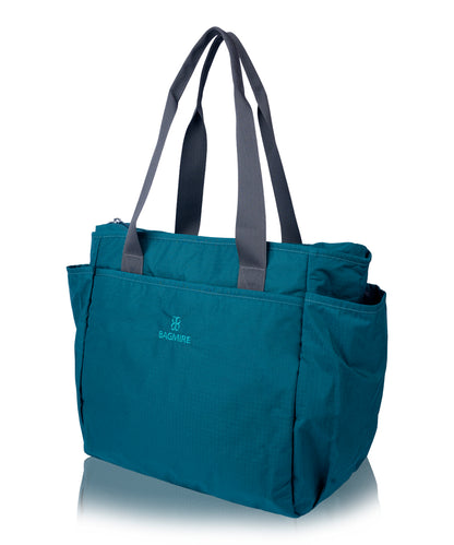 The Mariner Tote Bagmire All-Weather Waterproof Bag with XL Side Pockets for Bottle & Umbrella