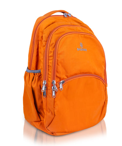Multi-Compartment Backpack for School/Work - 18" Nylon, Waterproof, Side Bottle Pockets Bagmire