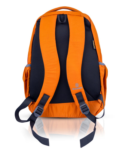 Multi-Compartment Backpack for School/Work - 18" Nylon, Waterproof, Side Bottle Pockets Bagmire