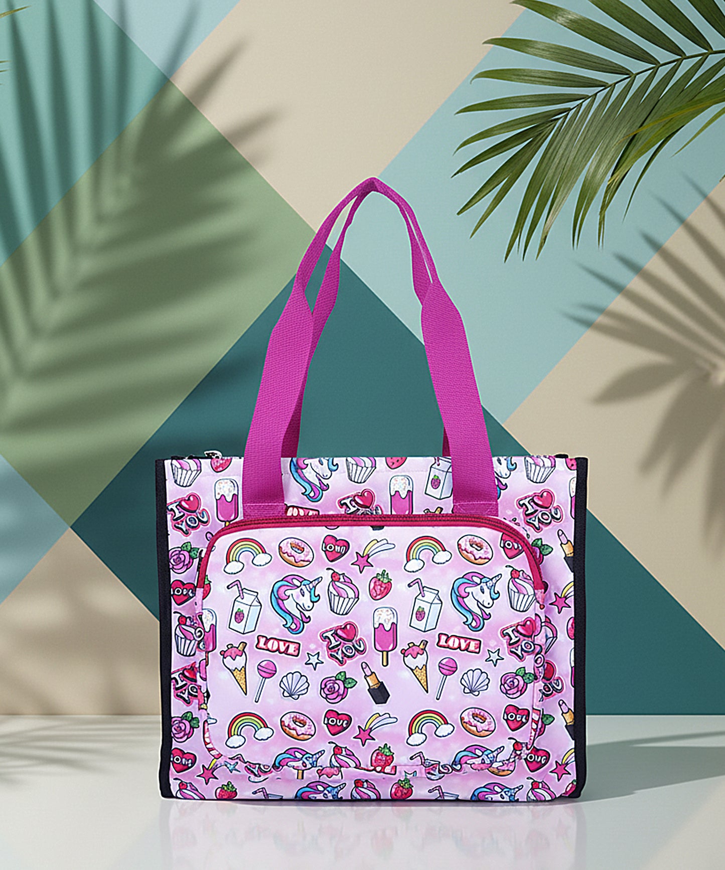 Bagmire Unicorn Fantasy Drawing Bag- Cute & Durable Art Tutorial Bag for Girls