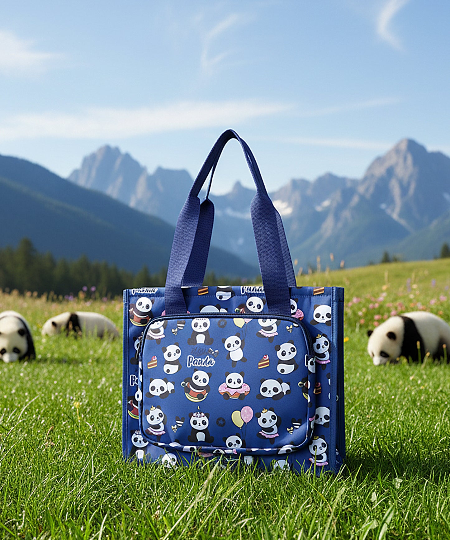 Bagmire Hello Panda Art & Drawing Bag- Trendy Tutorial Bag For Boys & Girls