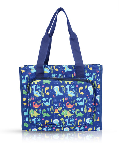 Bagmire Dinosaur Print Art & Drawing Bag – Trendy Tutorial Bag for Kids