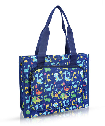 Bagmire Dinosaur Print Art & Drawing Bag – Trendy Tutorial Bag for Kids