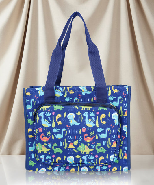 Bagmire Dinosaur Print Art & Drawing Bag – Trendy Tutorial Bag for Kids