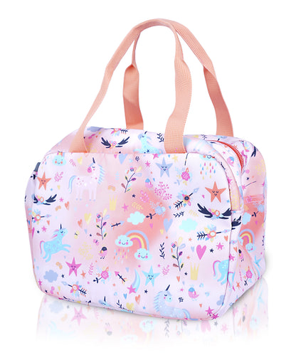 BAGMIRE Unicorn Kids Lunch Bag – Lightweight, Thermal Insulated & Easy-to-Carry Food Bag