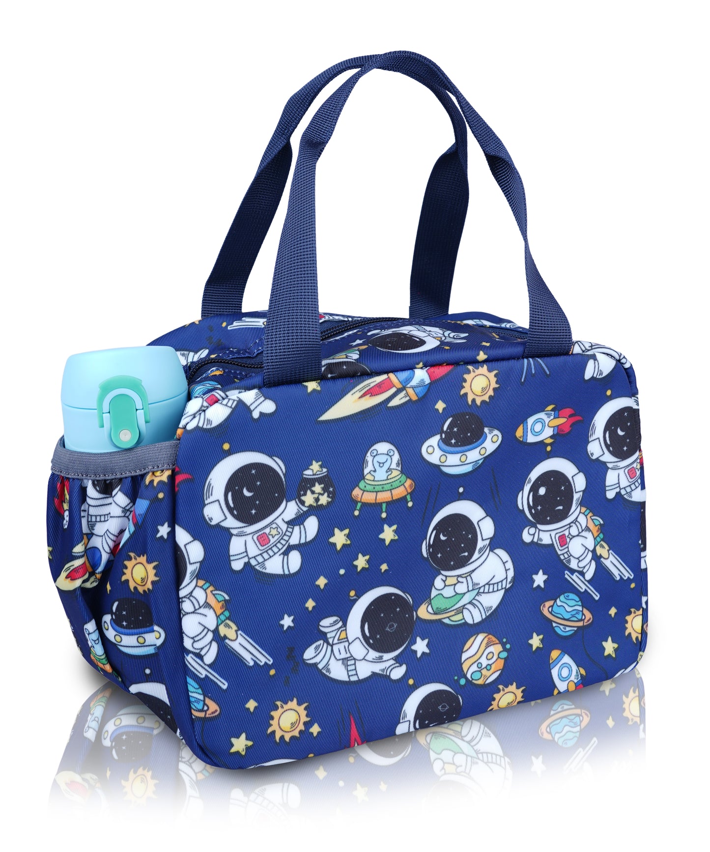 BAGMIRE Astronaut Kids Lunch Bag – Space Theme Insulated Food Tote for School & Travel