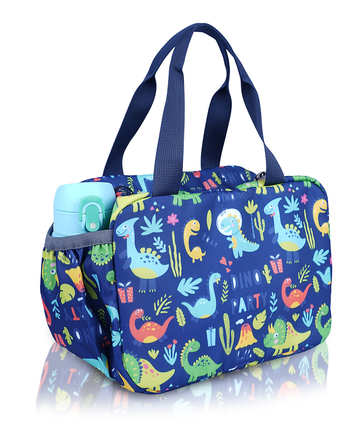 BAGMIRE Dinosaur Theme Kids Lunch Bag – Durable, Easy-to-Carry & Insulated for Fresh Meals