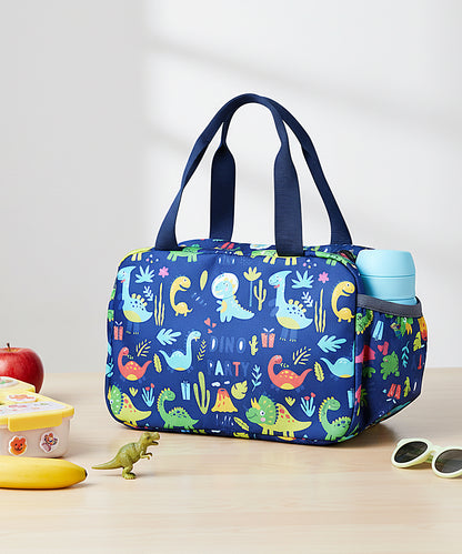 BAGMIRE Dinosaur Theme Kids Lunch Bag – Durable, Easy-to-Carry & Insulated for Fresh Meals