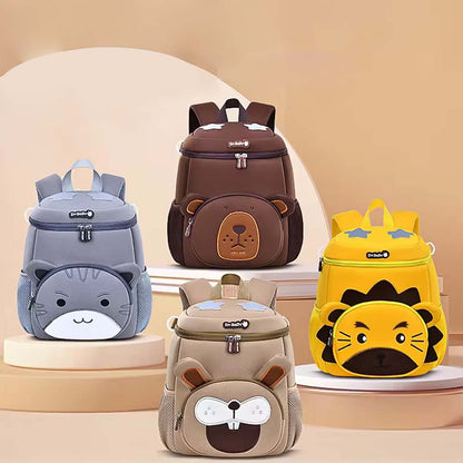 Warm Brown Kids Backpack, Lightweight & Spacious - Bagmire