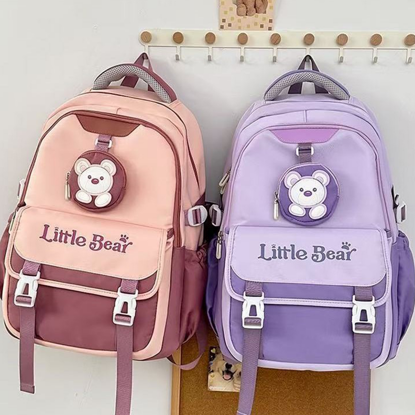 Trending Girl Backpack Korean Style Large Capacity Travel Backpack