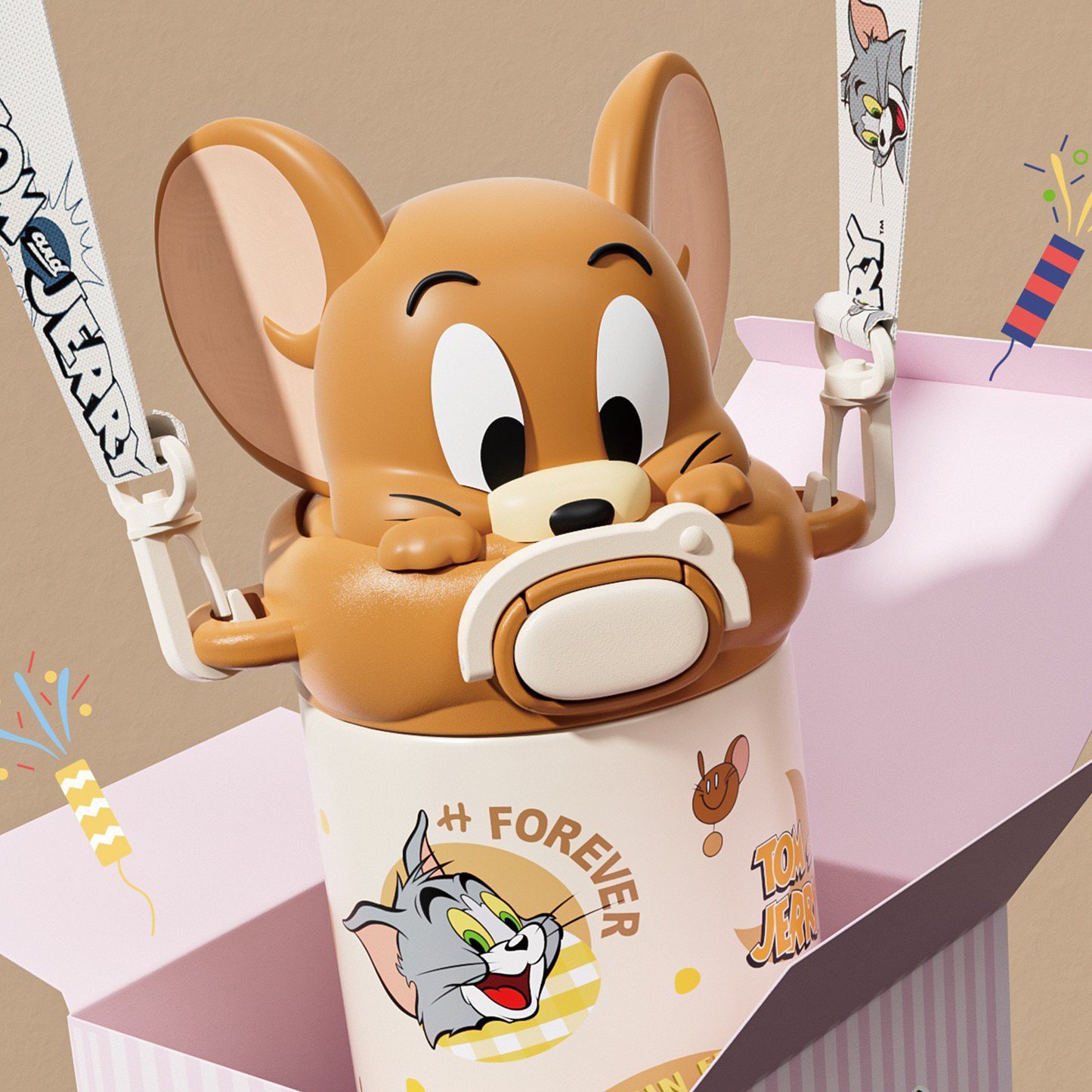 Tom & Jerry  Insulated Steel Bottle