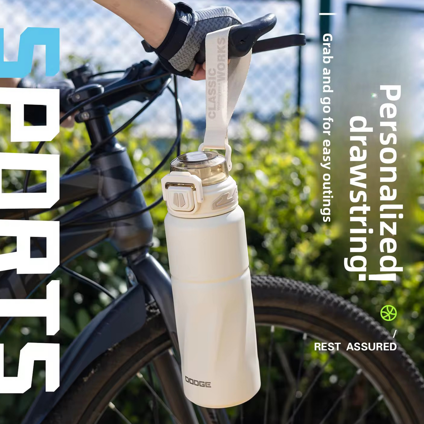 Dodge Sports Insulated Steel Bottle