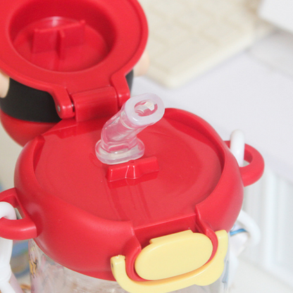 Shinchan  Insulated Straw Sipper Steel Bottle