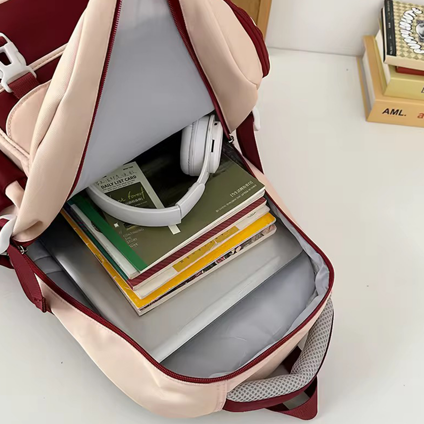 Trending Girl Backpack Korean Style Large Capacity Travel Backpack