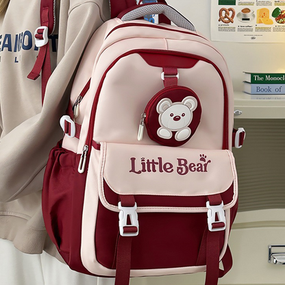 Trending Girl Backpack Korean Style Large Capacity Travel Backpack