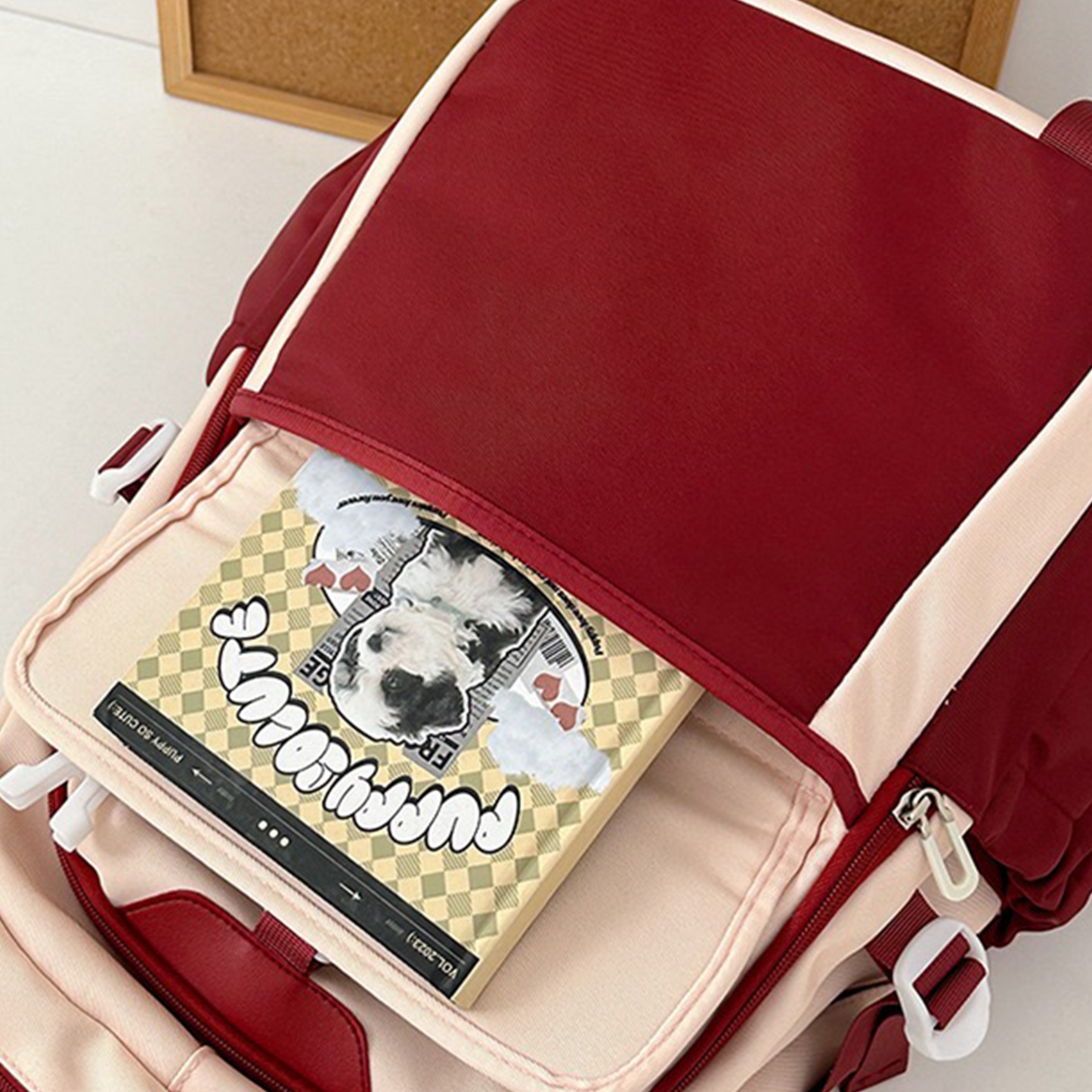 Trending Girl Backpack Korean Style Large Capacity Travel Backpack