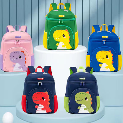 Cool Blue Dinosaur Kids Backpack - Bagmire