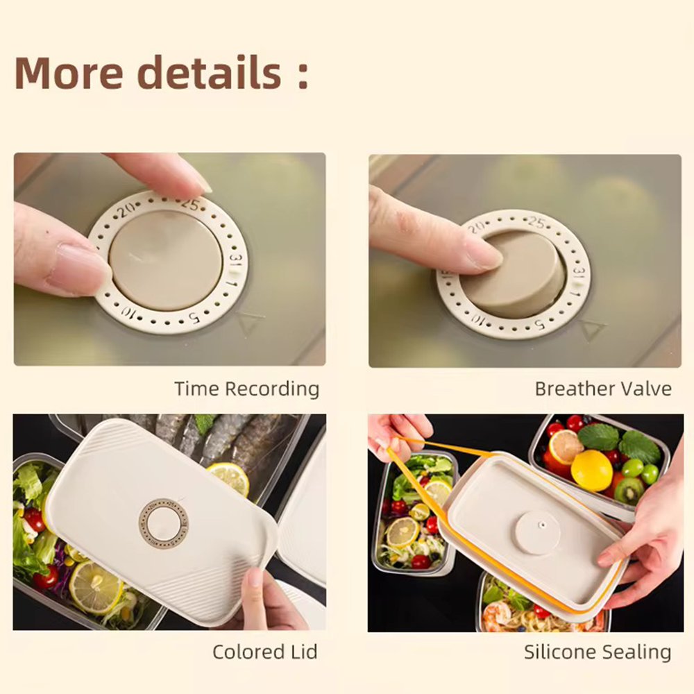 420ML 304 Food-Grade Stainless Steel Preservation Box, Microwaveable Lunch Box, Food Storage Container, Sealed for Refrigeration and Freezing