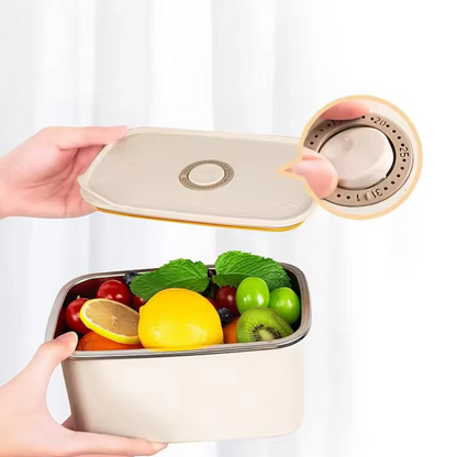 700ML 304 Food-Grade Stainless Steel Preservation Box, Microwaveable Lunch Box, Food Storage Container, Sealed for Refrigeration and Freezing