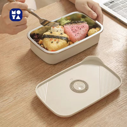 700ML 304 Food-Grade Stainless Steel Preservation Box, Microwaveable Lunch Box, Food Storage Container, Sealed for Refrigeration and Freezing