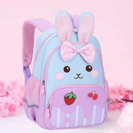 819 Backpack for 3-6-7 Years Old, Cute Rabbit Design, Children's Girls' Bag, Lightweight Travel Backpack,
