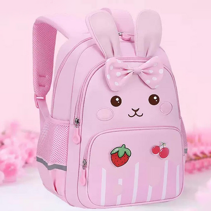 819 Backpack for 3-6-7 Years Old, Cute Rabbit Design, Children's Girls' Bag, Lightweight Travel Backpack