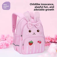 819 Backpack for 3-6-7 Years Old, Cute Rabbit Design, Children's Girls' Bag, Lightweight Travel Backpack