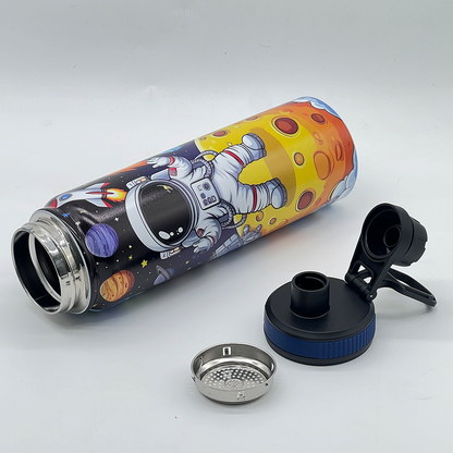 800ML Kids Cartoon Bottle