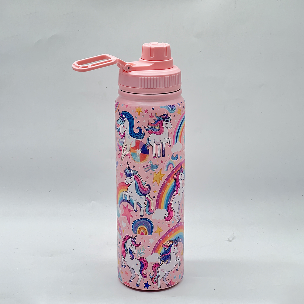 800ML Kids Cartoon Bottle