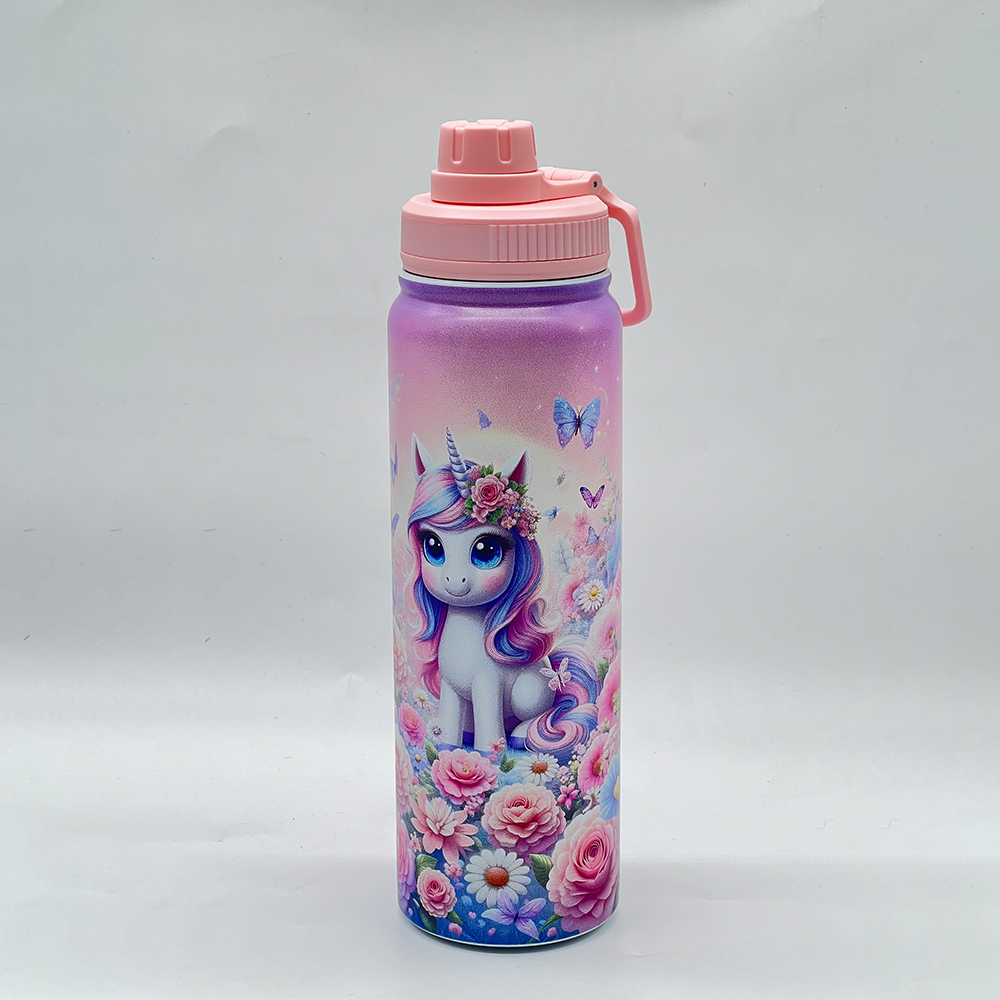 800ML Kids Cartoon Bottle