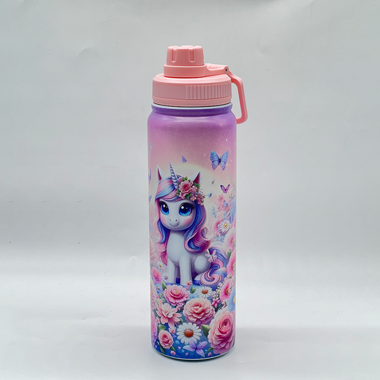 800ML Kids Cartoon Bottle