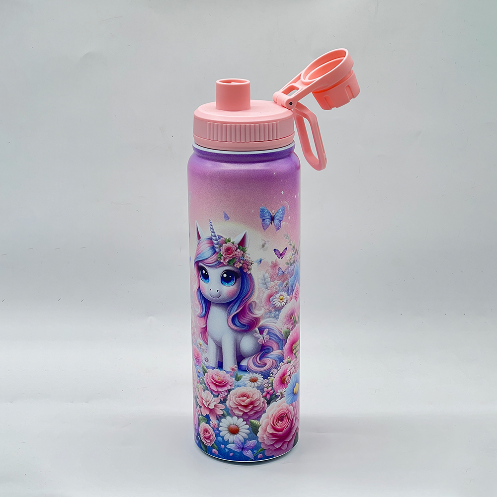 800ML Kids Cartoon Bottle