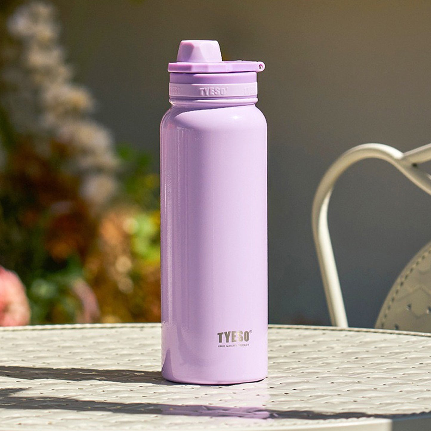 TYESO 750ml Insulated Bottle – Stylish, Durable & Travel-Friendly Purple - Bagmire