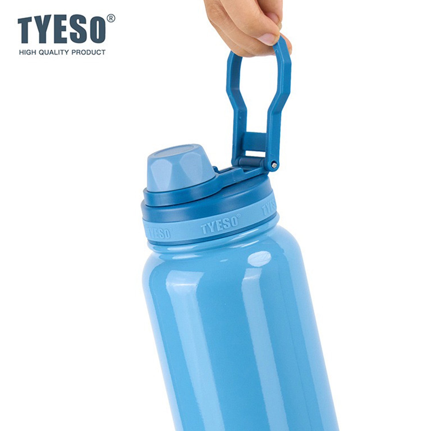 TYESO 750ml Insulated Bottle – Stylish, Durable & Travel-Friendly Blue - Bagmire