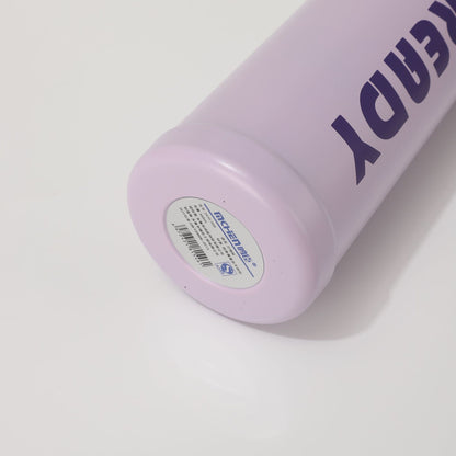 READY Insulated Water Bottle with Straw Lid | Leakproof Stainless Steel Flask for Kids & Adults | Hot & Cold Travel Bottle (550ml)