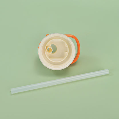 READY Insulated Water Bottle with Straw Lid | Leakproof Stainless Steel Flask for Kids & Adults | Hot & Cold Travel Bottle (550ml)