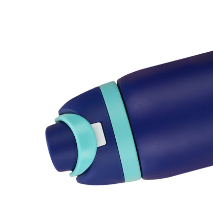 Insulated Stainless Steel Water Bottle with Straw Lid - Leakproof Flip Top Thermo Mug for Sports, Travel & Car Cup Holders