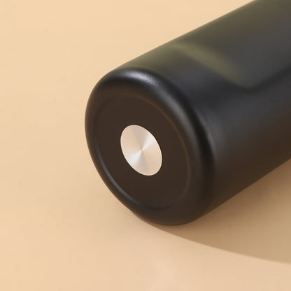 Insulated Stainless Steel Water Bottle with Straw Lid - Leakproof Flip Top Thermo Mug for Sports, Travel & Car Cup Holders