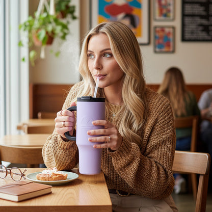 Large Capacity 1200 ML Insulated Mug with Handle |304 Food-Grade Steel | Keeps Drinks Hot & Cold All Day