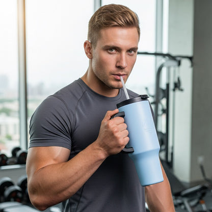 Large Capacity 1200 ML Insulated Mug with Handle |304 Food-Grade Steel | Keeps Drinks Hot & Cold All Day