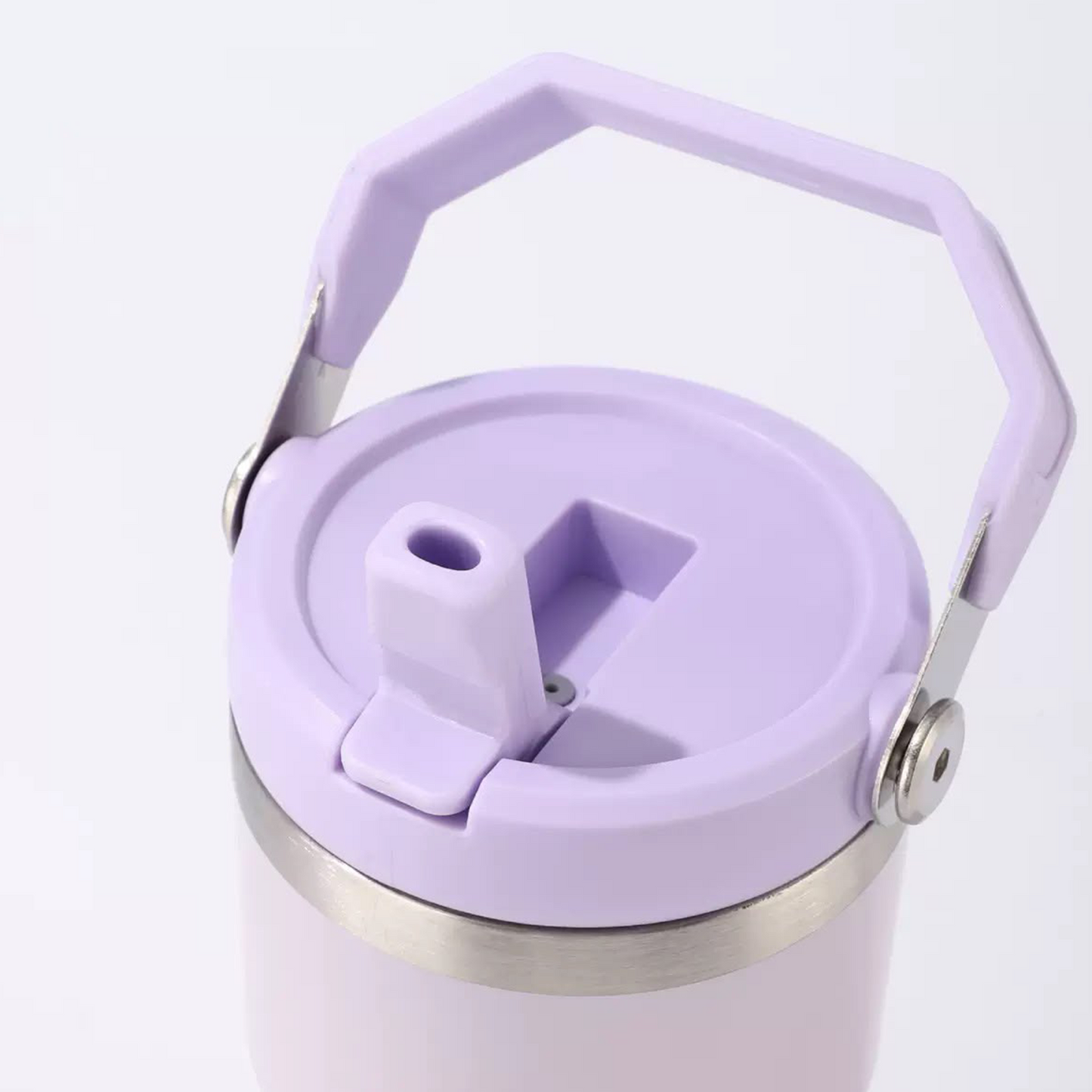 K-pop Demon Hunters 600ml Vacuum Insulated Tumbler | Korean Anime Travel Cup with Handle