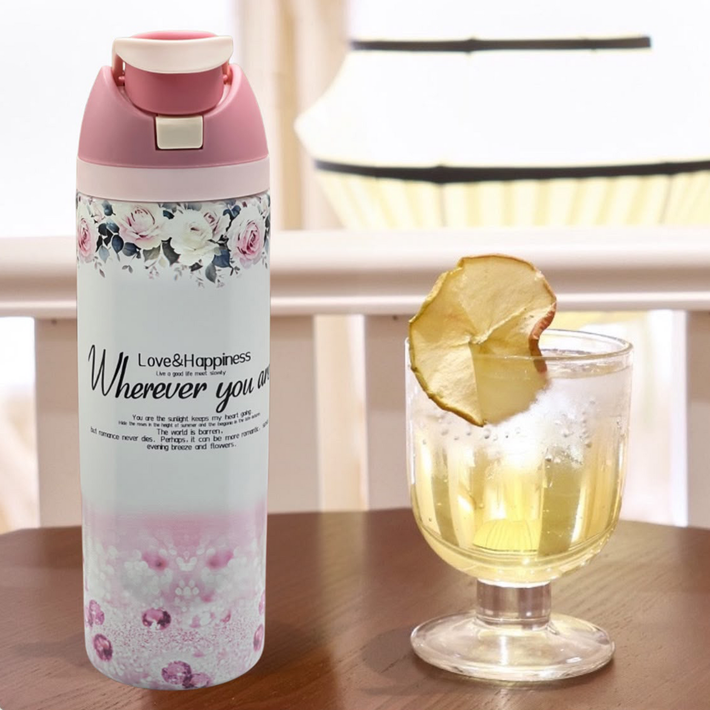 BAGMIRE 710ml Vacuum Insulated Stainless Steel Water Bottle | Leakproof Double Wall Thermal Flask | BPA-Free Hot & Cold Bottle for School, Office, Travel & Gym