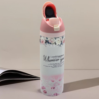 BAGMIRE 710ml Vacuum Insulated Stainless Steel Water Bottle | Leakproof Double Wall Thermal Flask | BPA-Free Hot & Cold Bottle for School, Office, Travel & Gym