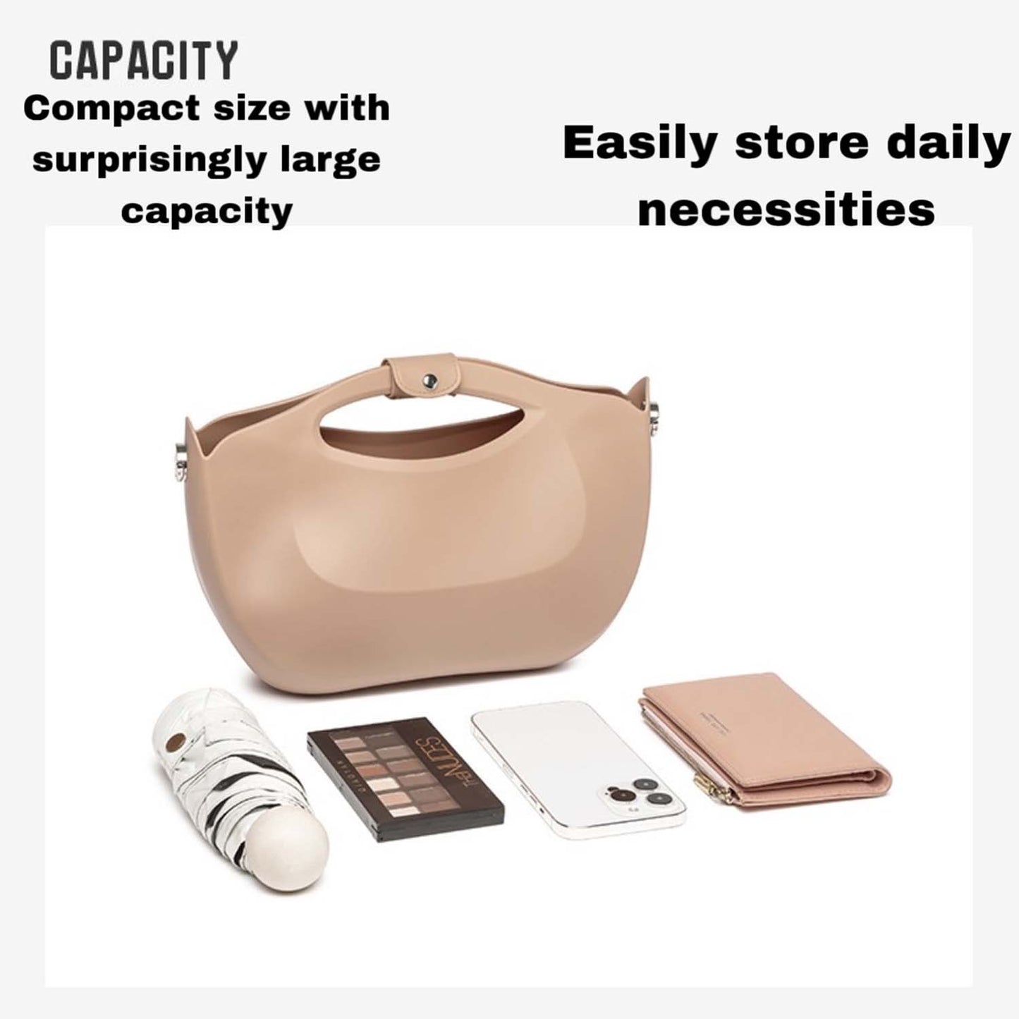 Women’s Jelly Bag Shoulder Strap Crossbody Handbag