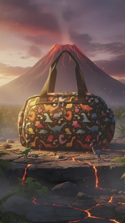 BAGMIRE Dinosaur Theme Kids Lunch Bag – Durable, Easy-to-Carry & Insulated for Fresh Meals